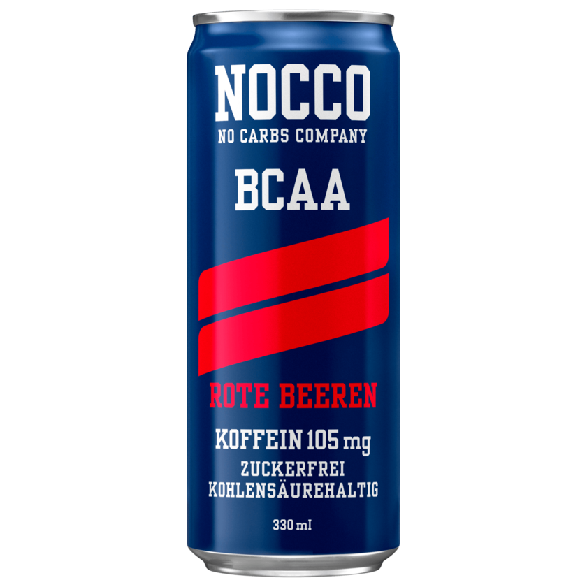 Nocco BCAA Drink Rote Beeren 0,33l